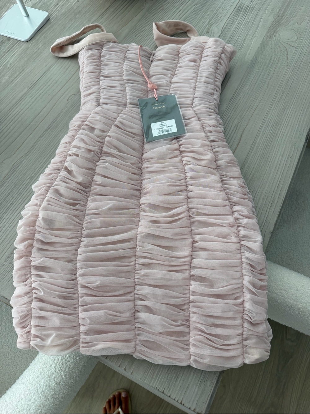 House of CB Cate  Dress in Blush Pink - Picture 8 of 13